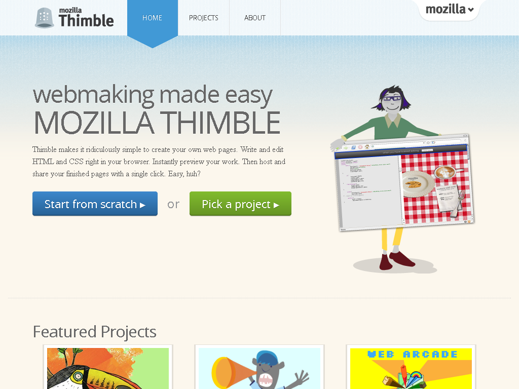 Mozilla Thimble