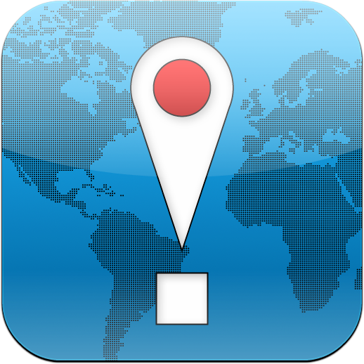 GPS iPhone Style Icon