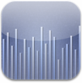 Bar Chart iPhone Style Icon